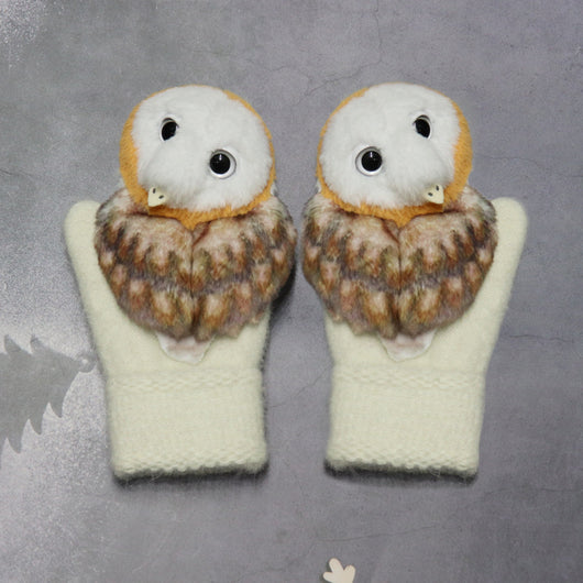 Guantes Térmicos Infantiles de Felpa con Diseños de Animales - Image 32