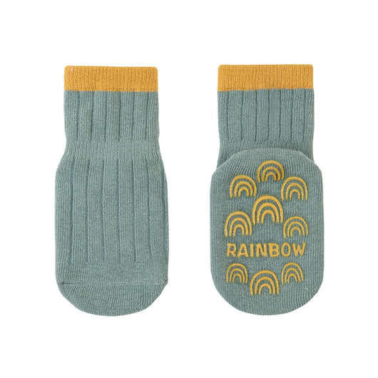 Calcetines para Bebé de Algodón Peinado con Diseños Animados Antideslizantes - Image 4