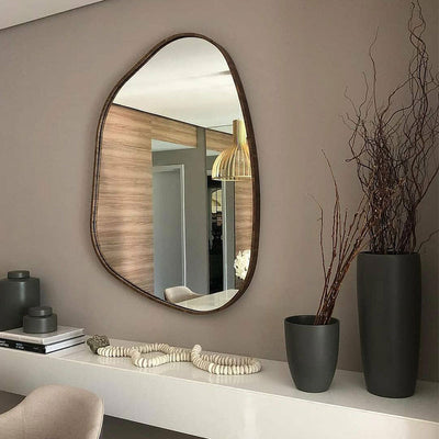 Espejo Decorativo de Pared con Diseño Creativo para Baño y Maquillaje - Image 11