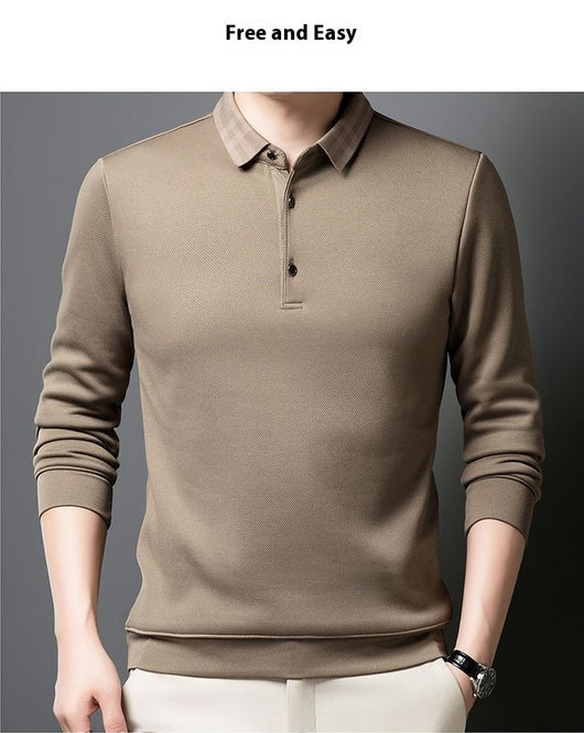 Chompa Polar Suelta para Hombre Otoño Invierno - Cuello Solapa Versátil - Image 45
