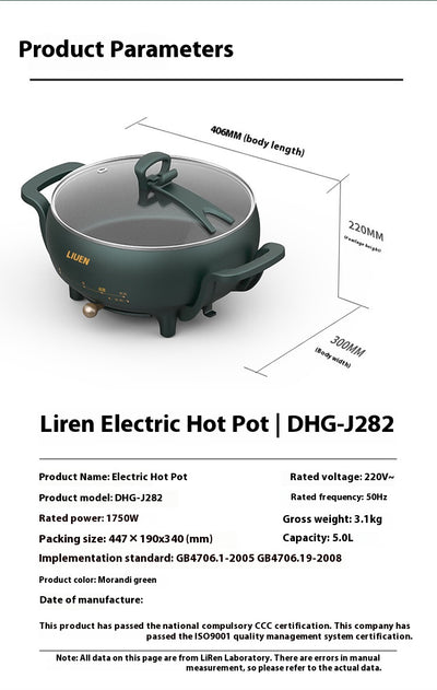 Olla Eléctrica Multifuncional para Cocina Moderna - Image 37