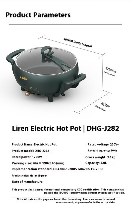 Olla Eléctrica Multifuncional para Cocina Moderna - Image 37