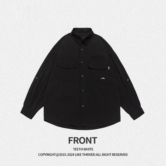 Chaqueta Camisa Retro para Hombre - Estilo Vintage Moderno - Image 6