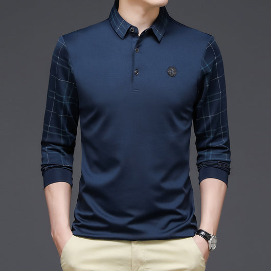 Polo Ejecutivo de Manga Larga para Hombre - Image 9