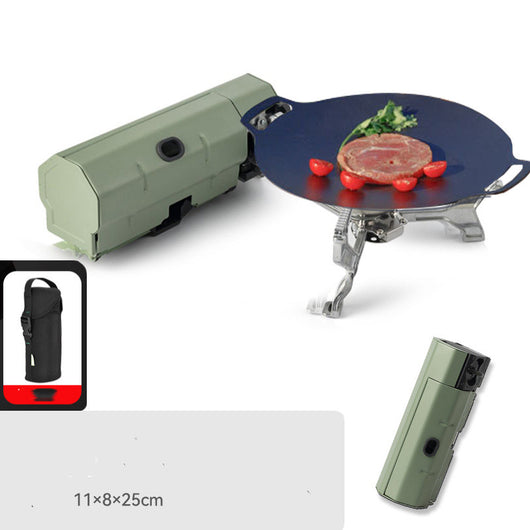 Estufa Portátil de Gas para Camping - Quemador Plegable para Acampada y BBQ - Image 16