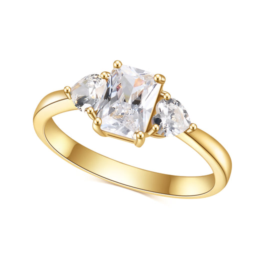 Anillo de Plata 925 con Corindón Engarzado
