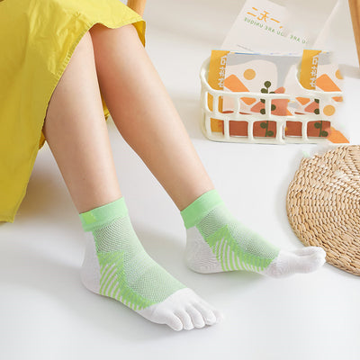 5 Pares de Calcetines Deportivos con Dedos Separados para Mujer - Malla Transpirable - Image 8