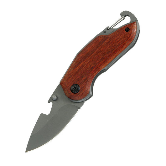 Cuchillo Plegable de Acero Inoxidable Portátil con Llavero - Image 4