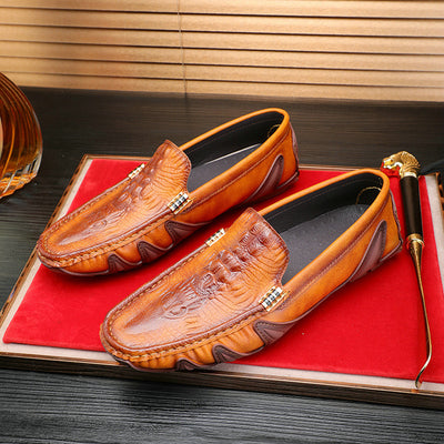 Zapatos Casuales Británicos de Cuero Genuino para Hombre - Primera Capa Premium - Image 15