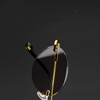 Gafas de Cristal Rojo sin Marco - Image 7