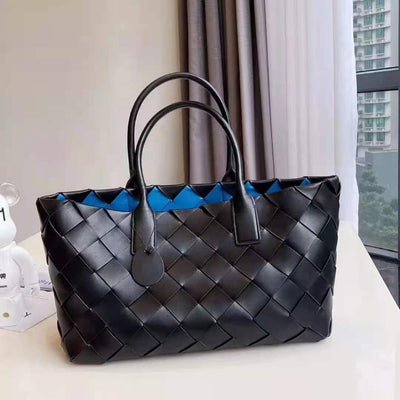 Bolso Tejido de Cuero Genuino para Mujer - Estilo Artesanal - Image 9