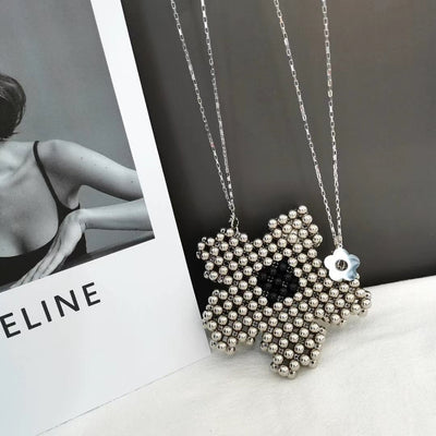 Bolso Mensajero Beaded con Detalles Brillantes - Accesorio Versátil para Diario - Image 8