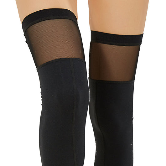 Manguitos de Elasticidad Alta para Yoga, Danza y Gimnasia con Talón Descubierto - Image 5