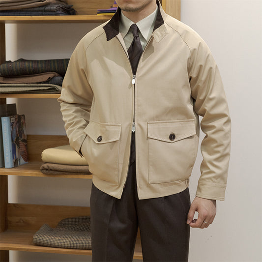 Chaqueta Harrington A1 Casual para Otoño e Invierno