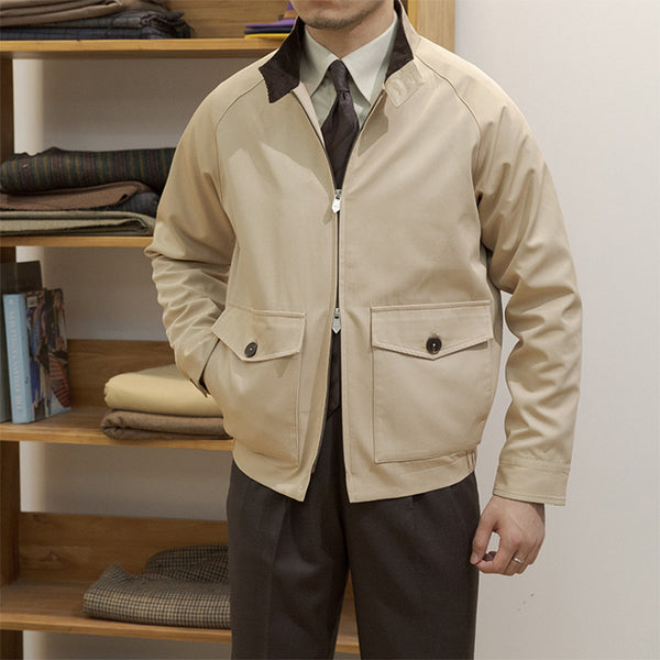 Chaqueta Harrington A1 Casual para Otoño e Invierno