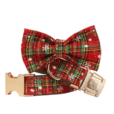 Collar Navideño para Mascotas con Diseño de Copo de Nieve - Image 4