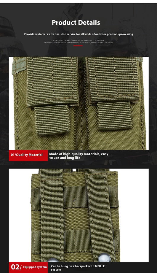 Juego Táctico Dual de Cuchillos Camuflaje para Exterior - Image 19