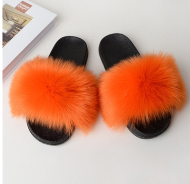 Pantuflas de Pelaje Sintético para Mujer - Cómodas, Antideslizantes y Acogedoras - Image 11