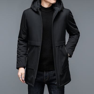 Abrigo Holgado con Capucha para Hombre - Image 15