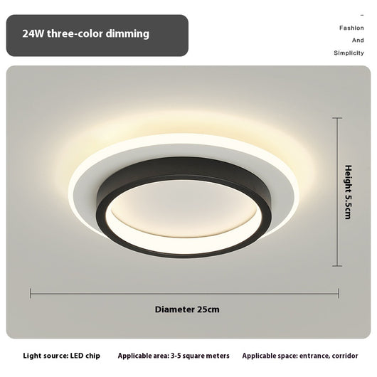Lámpara de Techo LED Nórdica para Pasillos y Entradas - Image 18