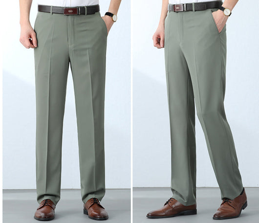Pantalones de Seda Ligeros para Hombre - Comodidad Premium para Adultos Maduros - Image 19