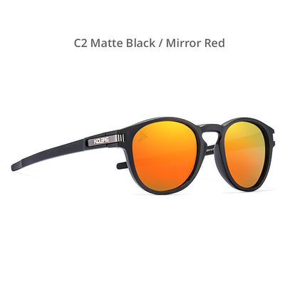 Gafas de Sol Polarizadas Redondas Estampado Leopardo - Image 6