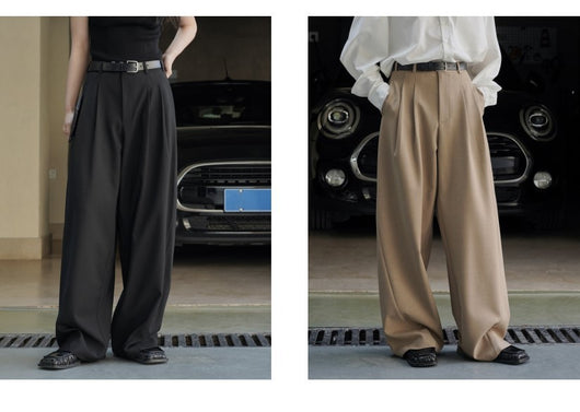 Pantalones Casuales Mujer con Textura Suelta y Perfil Relajado - Image 11