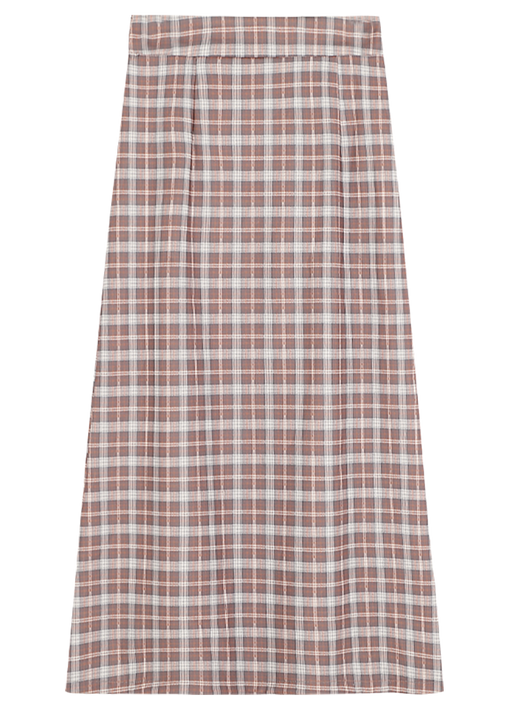 Falda A-línea Cintura Alta Midi Estilo Mori para Mujer - Image 11