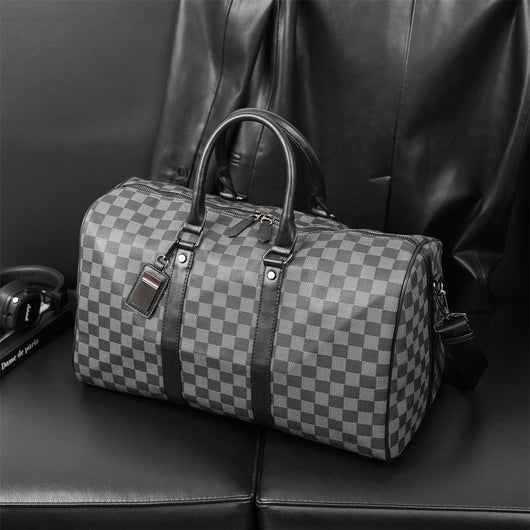 Bolso Bandolera Cuadros Coreano de Gran Capacidad para Viajes - Image 26