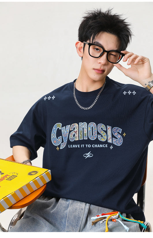 Playera de Algodón con Parche Bordado para Hombre - Image 17