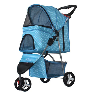 Carrito Plegable para Mascotas - Cómodo y Portátil para Perros y Gatos - Image 3