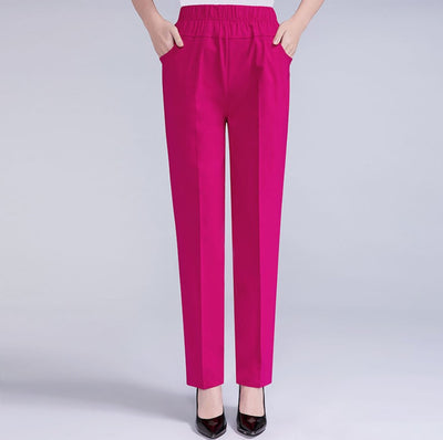 Pantalones Ligeros para Mujeres Maduras - Comodidad Fresca para Verano - Image 5