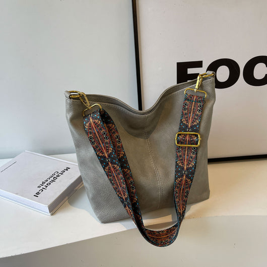 Bolso Bandolera Bucket de Gran Capacidad para Mujer - Image 11