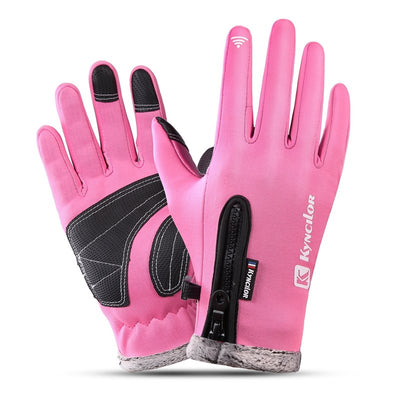 Guantes de Ciclismo con Pantalla Táctil y Cierre de Cremallera - Image 12