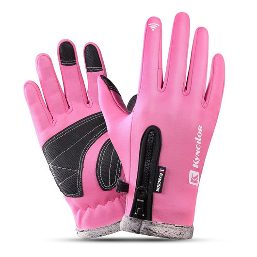 Guantes de Ciclismo con Pantalla Táctil y Cierre de Cremallera - Image 12
