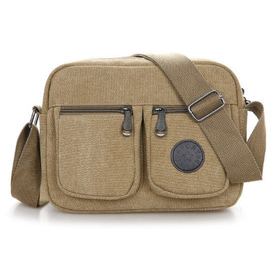 Bolsa Crossbody Masculina Multicompartimento para Viajes y Uso Diario - Image 11