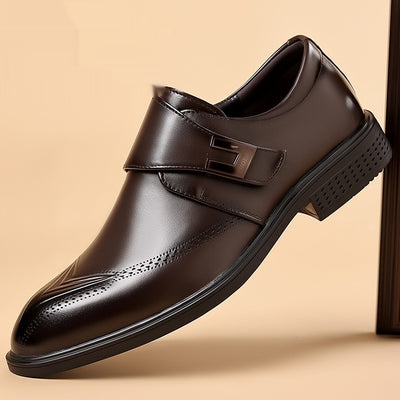 Zapatos de Cuero para Hombre con Punta Tubular - Cuero Vacuno Premium - Image 3