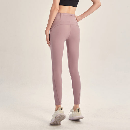 Pantalones Yoga Cintura Alta con Bolsillos y Levantacaderas - Secado Rápido - Image 9