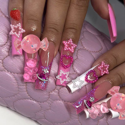 Uñas Postizas Electrochapadas Removibles - Diseño Profesional Acabado - Image 13
