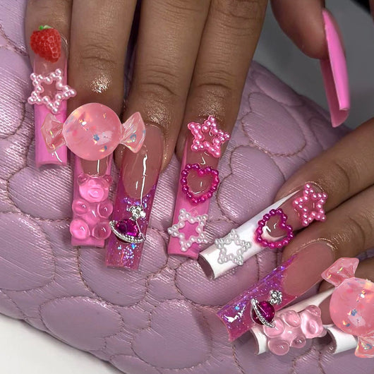 Uñas Postizas Electrochapadas Removibles - Diseño Profesional Acabado - Image 13