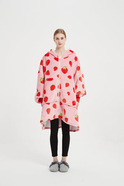 Pijama de Franela de Largo Medio Versátil - Image 10