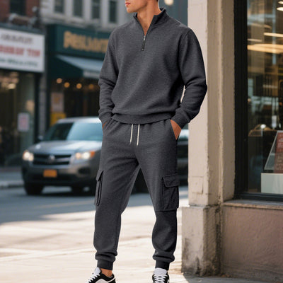 Pantalones Deportivos Térmicos con Forro Polar y Cierre - Image 13