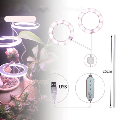 Lámpara LED de Espectro Completo para Plantas de Interior con USB - Image 19