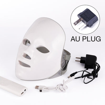 Máscara Facial de Fotones Luz Roja y Púrpura - Dispositivo Antiacné Profesional - Image 23