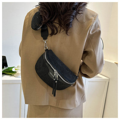 Bolso Bandolera Cuadrado Compacto de Gran Capacidad - Image 20