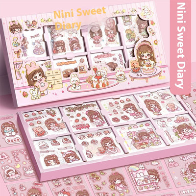 200 Stickers Impermeables para Tienda de Campaña con Diseño Cartoon - Image 8