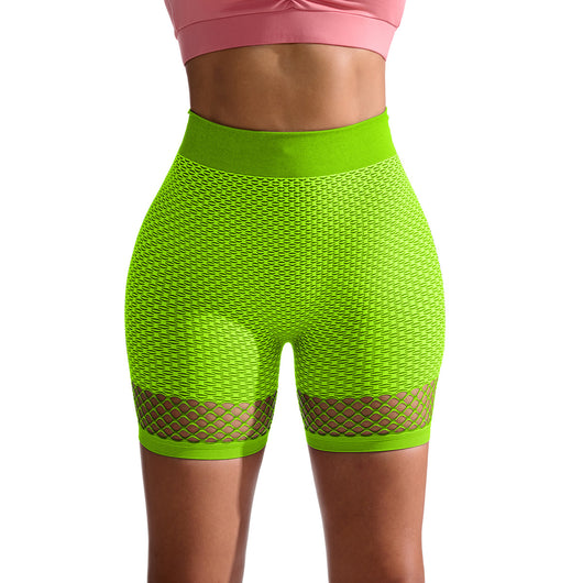 Pantalones Deportivos Ajustados Textura Panal Melocotón para Mujer - Image 5