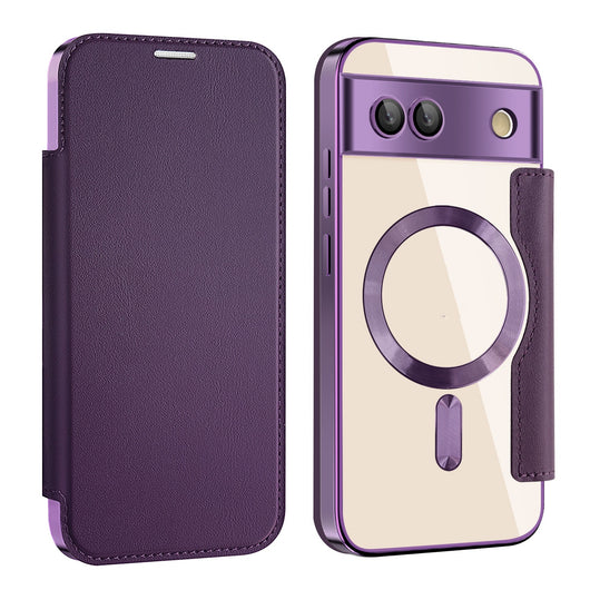 Funda de Cuero para Celular con Cierre Magnético y Tarjetero - Image 11