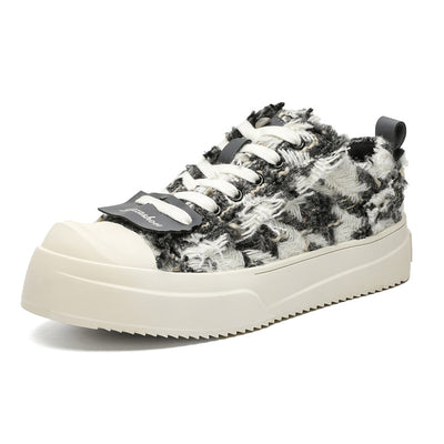 Bombas de Lona con Diseño Irregular - Colección Primavera - Image 5