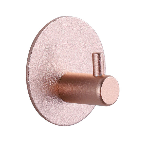 Gancho Adhesivo de Acero Inoxidable sin Clavo - Aluminio Premium